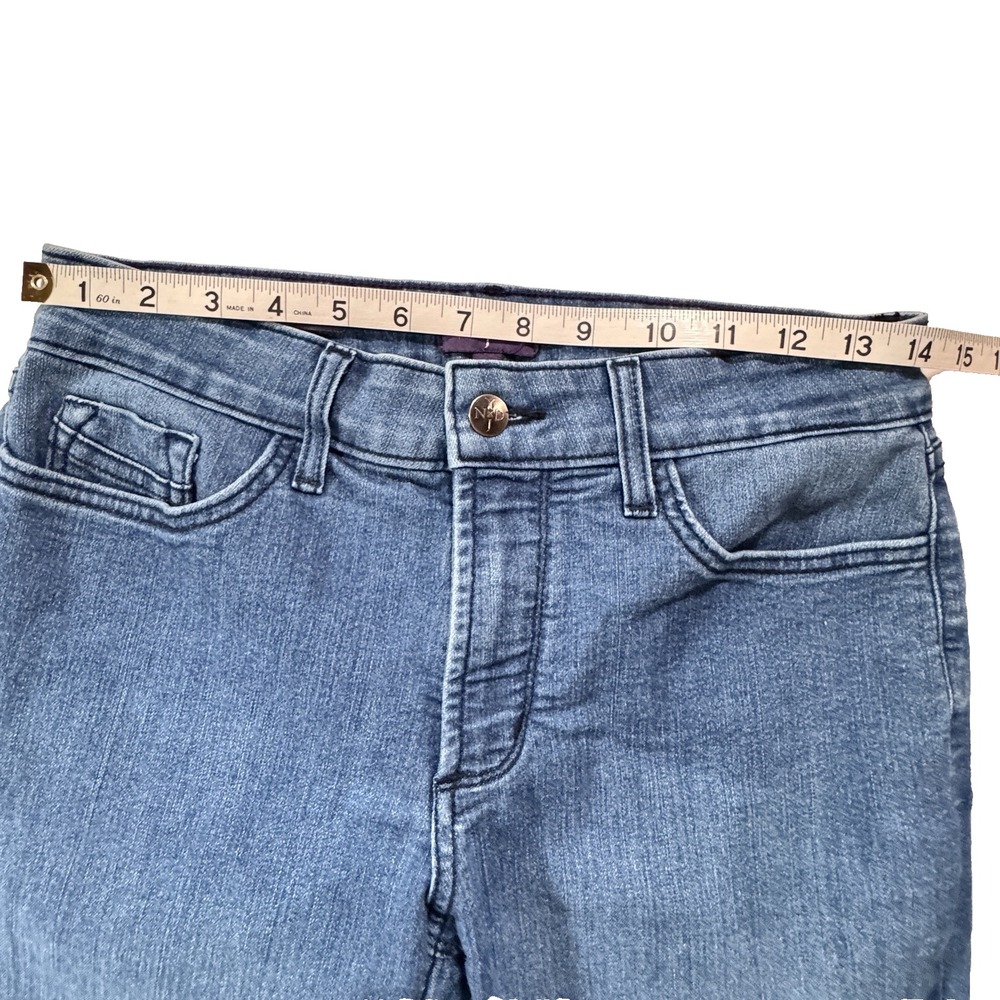 NYDJ Marilyn Jeans Women's 8P Straight Leg Mid-Rise Medium Wash Lift x Tuck Tech - Picture 8 of 12